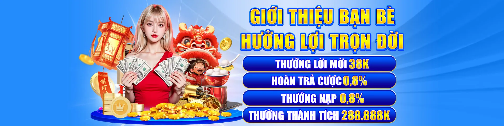 Hình ảnh chính về 68win Nổ Hũ với biểu tượng jackpot lớn và hiệu ứng ánh sáng rực rỡ, tông màu xanh vàng